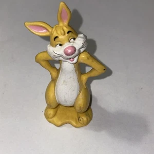 Vintage Disney Winnie the Pooh "Rabbit" PVC Figure Cake Topper Toy 3.5" - Picture 1 of 4