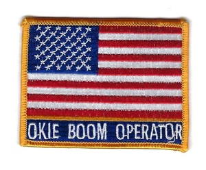PARCHE USAF 465TH AIR REABASTECIMIENTO SQ TINKER AFB BOOM OPERADOR JT47 - Imagen 1 de 1