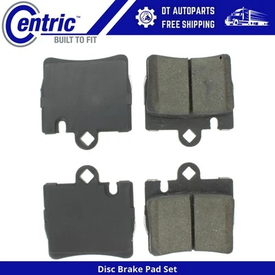 Para Mercedes-Benz S500 2000-2003 | Pastillas de freno de disco traseras centradas | Cerámica Foto 1 de 4