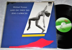 MICHAEL NYMAN Zoo Caprices VINYL Lp Classical Violin Ter Digital Records 1986 Ex - Picture 1 of 3
