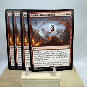 X4 NAHIRI'S LITHOFORMING NM/Mint Rare #151 Zendikar Rising MTG - Bild 1 von 2