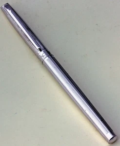 CARAN D'ACHE MADISON CISELE SILVER PLATED M nib - Picture 1 of 3