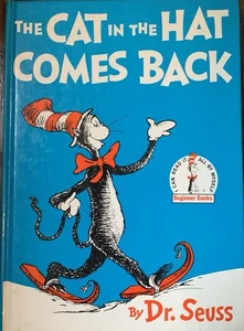 RARE! 1st Library Edition The Cat In The Hat Comes Back! By Dr. Seuss VERY GOOD! - Picture 1 of 9