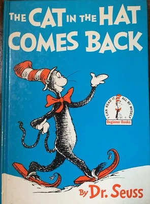 RARE! 1st Library Edition The Cat In The Hat Comes Back! By Dr. Seuss VERY GOOD! - Image 1 of 4