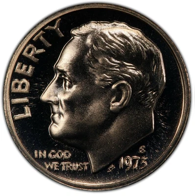 1973-S Proof Roosevelt Dime 10C - Image 1 of 2