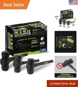 B.A.S.H Kit martello a percussione morto - set 3 pezzi - Foto 1 di 10