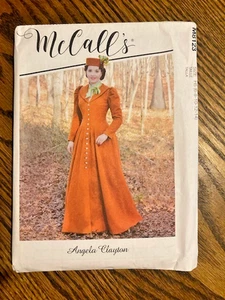 McCalls M8123 Angela Clayton Victorian/Edwardian Coat NEW/Uncut SZs 6-8-10-12-14 - Picture 1 of 3