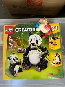 NEU LEGO Creator 31165 Wildtiere Panda Killerwal Pinguin 3 in 1 Spielzeug versiegelt - Bild 1 von 1