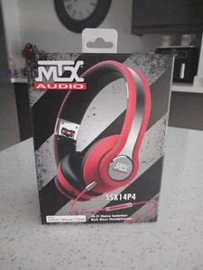 MTX Audio kabelgebunden SSX14P4 Noise Cancelling Kopfhörer neu und versiegelt - Bild 1 von 3