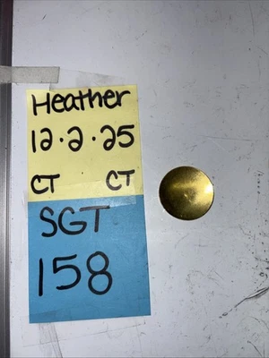 (1) Melling Part # MEP-12B Brass Plug Freeze NOS OEM. Sold Individually, Qty. 1 - Image 1 of 4