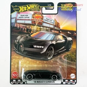 Mattel Hot Wheels Premium 2025 Boulevard #122 16 Bugatti Chiron Black NEW GJT68 - Picture 1 of 1