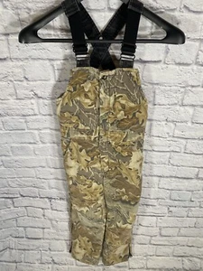 Walls Youth Insulated Camo Bib Hunting Overalls Sz 14 Reg Real tree Advantage - Picture 1 of 3