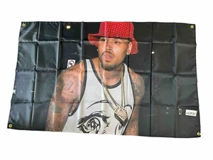 Chris Brown Music Banner 5x3 - Picture 1 of 1