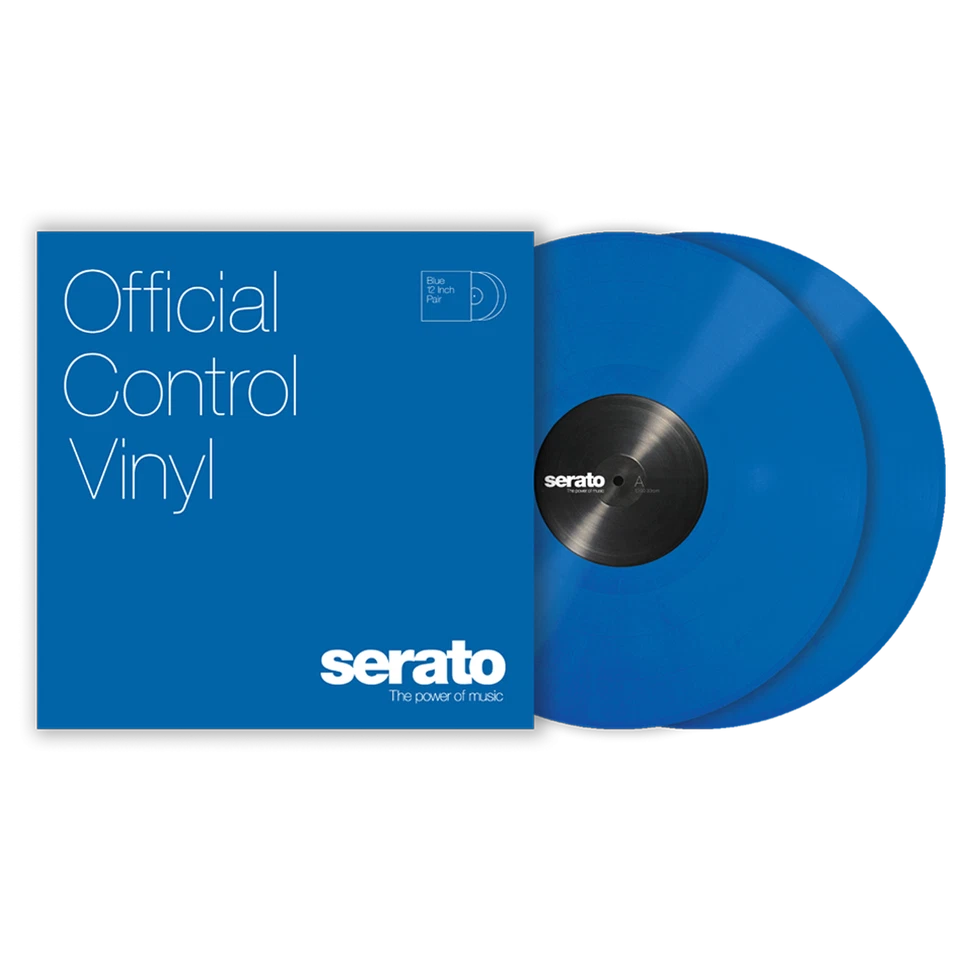 SERATO SCV-PS-BLU-OV 12? SERATO STANDARD COLORS BLUE SOFTWARE CONTROLLER PER DJ - Image 1 of 1