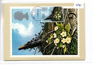 GB - PHQ CARDS -84- 1979 - WILD FLOWERS - FRONT - FDI/SHS - COMPLETE SET - Picture 1 of 1
