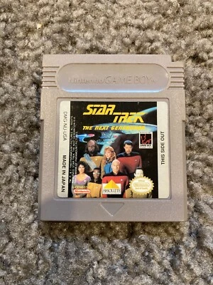 Star Trek: The Next Generation (Nintendo Game Boy, 1993) w/Case - Image 1 of 3