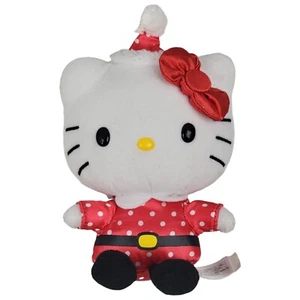 Hello Kitty Christmas\ 6" Bean Bag Plush - Jakks Pacific 2013 - Picture 1 of 3