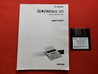 Canon Starwriter 30 Benutzeranleitung/Handbuch & ausgefallene Überschriften Disc