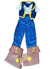 Disney Store 3T-4T toddlers Jake and the Never Land Pirate Boy Halloween Costume