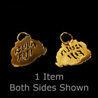 Assorted Genuine Solid 9k Yellow Gold Charm Pendants For Jewellery 405883 406300