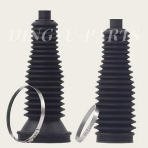Pair of Steering gear tie rod dust cover For Audi A4 S4 Q5 A5 A6 A7 A8 Macan - Picture 1 of 7