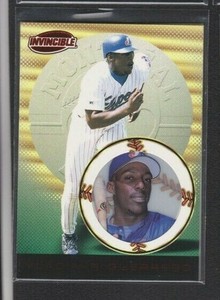 1999 PACIFIC INVINCIBLE RUBY RED FOIL RETAIL PARALLEL #91 VLADIMIR GUERRERO SP