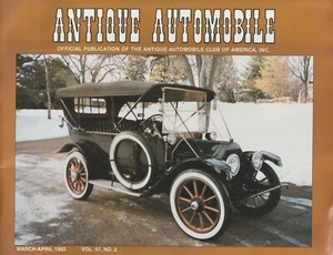 Antik Automobil Magazin Band 57 Nr. 2 März-April 1993 - Bild 1 von 1