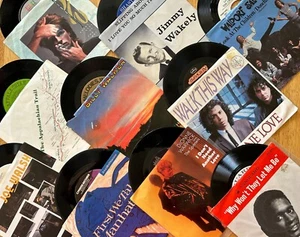 45RPM Records with Picture Sleeves - "W" Artists - Picture 1 of 66