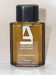Azzaro Pour Homme Men Cologne Eau de Toilette Mini 1/4 Oz EDT Splash NEW NWOB - Picture 1 of 1