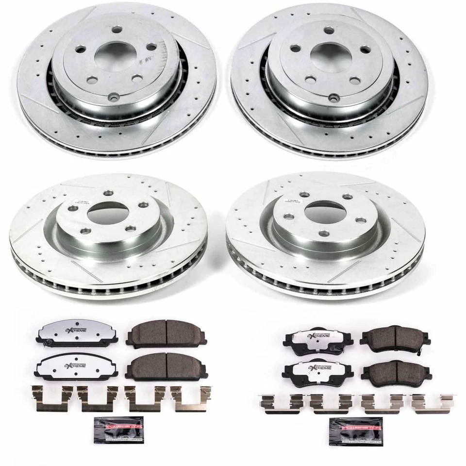 Power Stop K5530-26 1-Click Street Warrior Z26 Brake Kit for 08-09 Pontiac G8 Foto 1 de 1