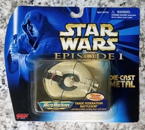 Trade Federation Battleship Star Wars: Episode 1 Micro Machines Metal Die Cast - Picture 1 of 2