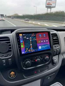 Stereo Radio Touch Display Android Renault Trafic 3 Opel Vivaro B Carplay Wifi - Foto 1 di 9