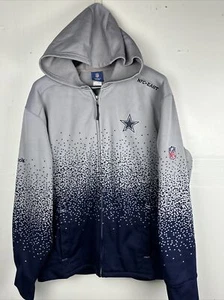 NFL Reebok On Field | Gradient Snowflake Full Zip Hoodie Jacket | Large - Picture 1 of 13
