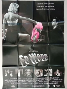 A129 Kinoplakat A0 - ED WOOD - Johnny Depp - Picture 1 of 2