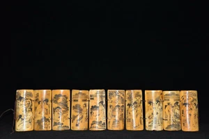 old antique Western Art Shunga Erotic Collectible Exquisite bone  - Picture 1 of 7