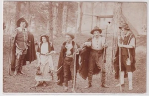 904613 Foto Ak Schauspieler als Räuber / Zigeuner im Wald 1912 - Bild 1 von 1