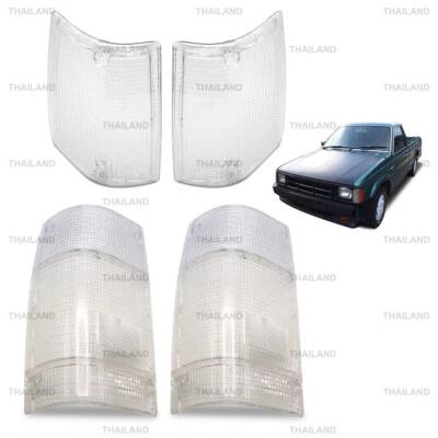 Corner Lamp Tail Light Clear Lens Set Fits Mazda Magnum B-series 1986 - 1995 - Image 1 of 4