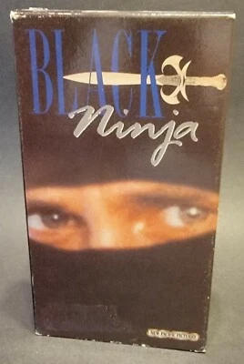 Black Ninja (VHS, 1991) Horrible Awful B-Movie Delightfulness Cult Film - Image 1 of 3