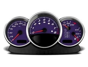 Purple Gauge Face Color Change for Style 2 - Addon (S2-30) - Foto 1 di 1