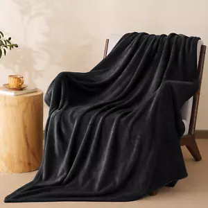 Ultra Soft Fleece Throw Blanket, No Shed No Pilling Luxury Plush Cozy 300GSM Lig - Picture 1 of 7