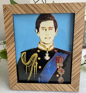 Sicura Uova Photo Frame Ivory Shades Inlaid  Wood For 8x10Picture 2011 EUC - Picture 1 of 6