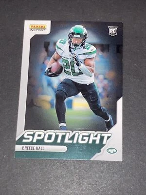 2022 Panini Instant Spotlight Rookies RC /603 #SR-13 Breece Hall - Image 1 of 2
