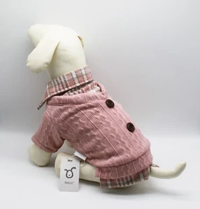 Warm Dog Clothes Dog Sweater for Small Puppy Medium Dogs Cat Knit Sweaters S - Picture 1 of 11