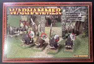 Warhammer Orc Boar Boyz (2001) Sealed NIB OOP Metal Pewter Vintage Rare Goblin - Picture 1 of 6