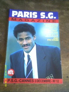 4 PROGRAMMES PSG MAGAZINE 1987 1988 CANNES MONACO LILLE LAVAL - Imagen 1 de 8