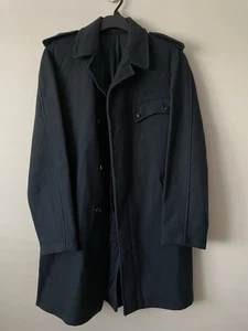 Abrigo azul conductor/conductor de autobús Briggs Jones & Gibson de colección pecho pequeño 36" - Imagen 1 de 5