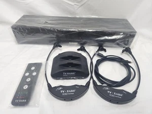 TV Ears Voice Clarifying Sound Bar and Long Range Headsets TV Speaker System - Picture 1 of 9