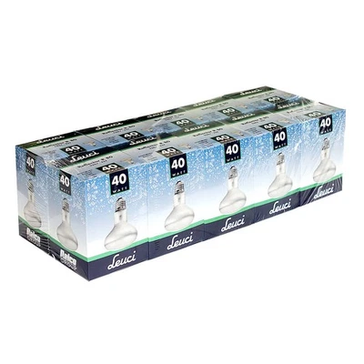 10 x LEUCI Bombilla Reflectora R80 40w E27 Mate 40 vatios cálido regulable - Imagen 1 de 3