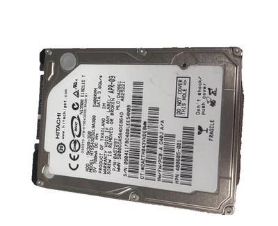 Hitachi  320GB  5400RPM SATA 2.5  INTERNAL NOTEBOOK HDD    HTS543232L9A300 - Image 1 of 3