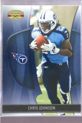 2009 Donruss Gridiron Gear Chris Johnson #20 Titans - Image 1 of 2